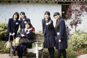 Students from Yasuda Girls High School Enjoy Santa Catalina School Campus