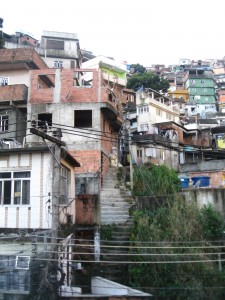 Rocinha, where I live.