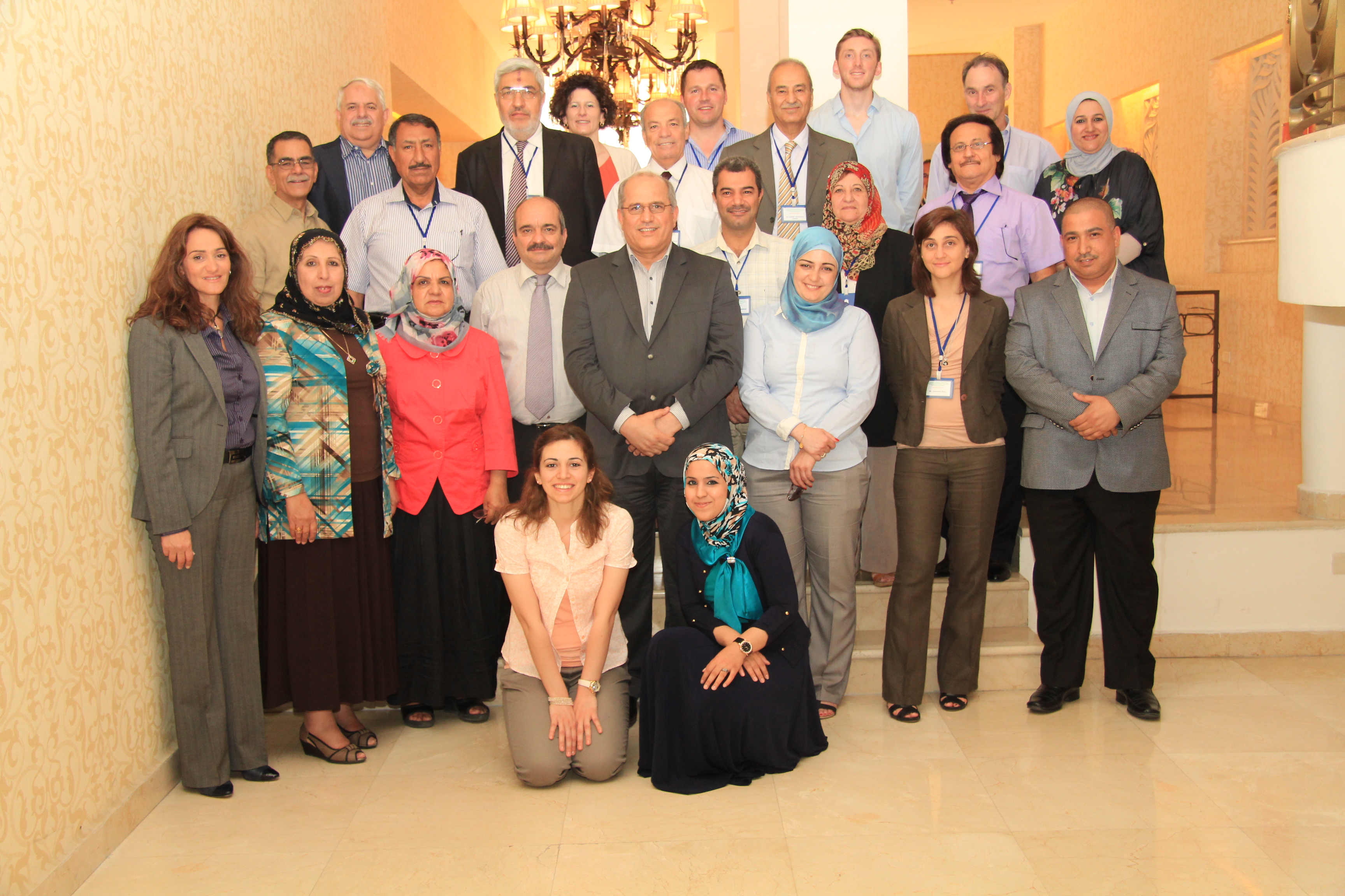 Iraq's National Biodiversity Strategy Action Plan team - Amman, Jordan - July 2013