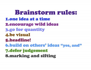 Brainstorm Rules