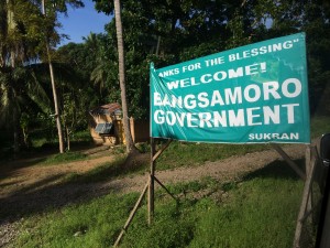 A sign in Maguindanao promoting BBL. 