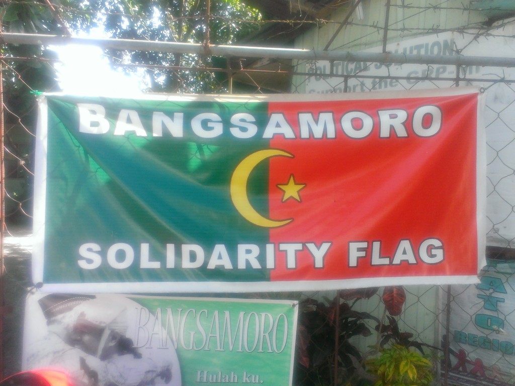 The flag to be used for the creation of the MILF's autonomous region, the Bangsamoro.