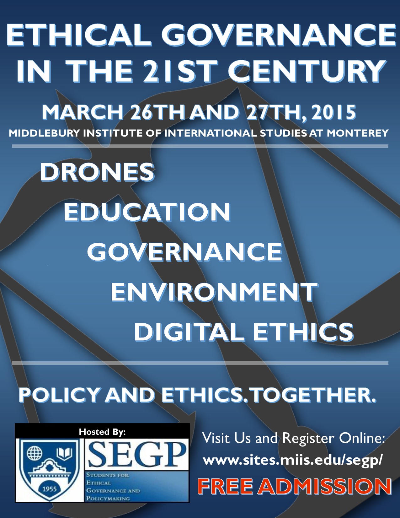 SEGP conference flyer