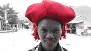 A woman from a hill tribe in Sapa