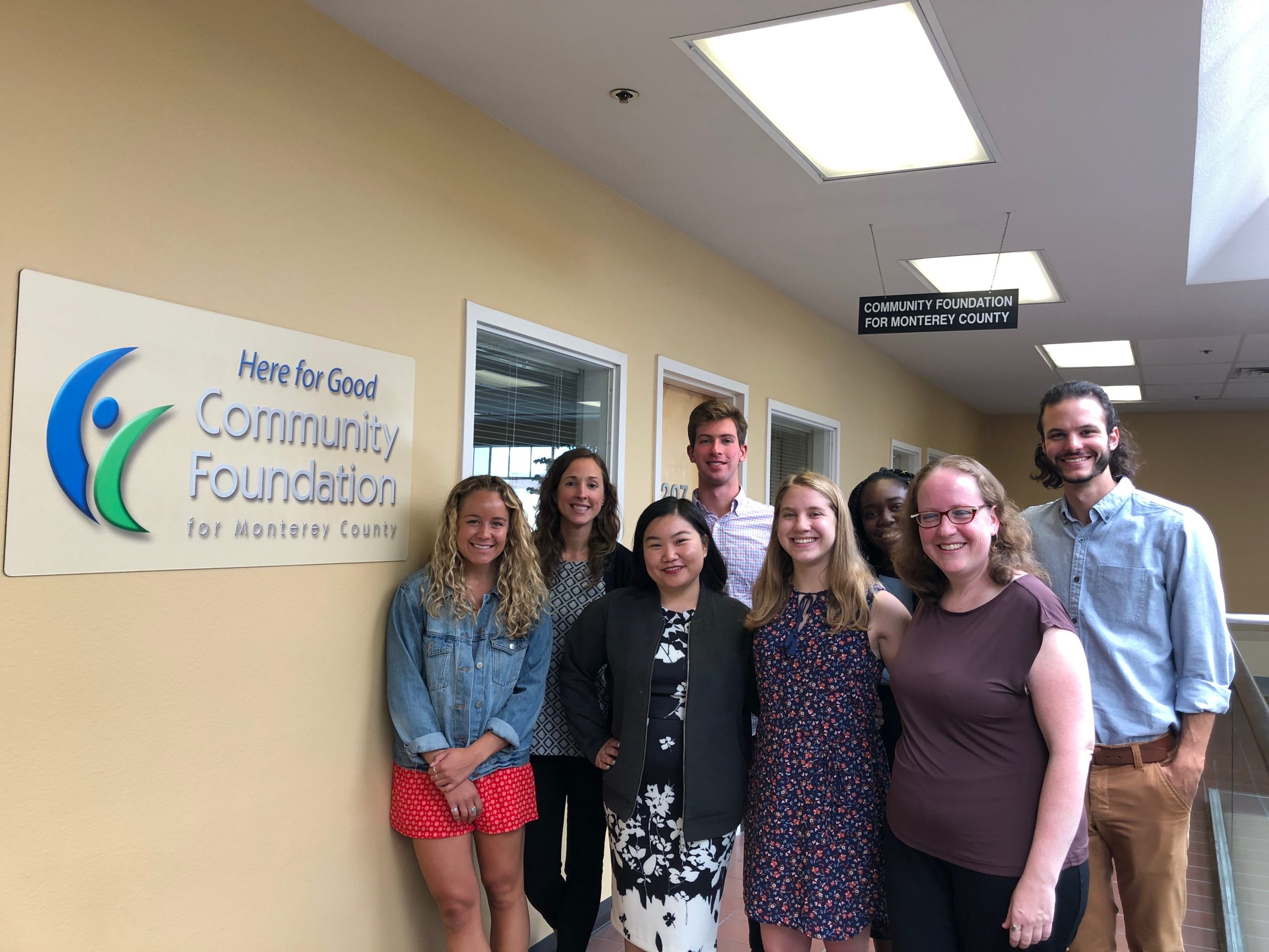 Middlebury Social Impact Corp cohort and staff in 2019.